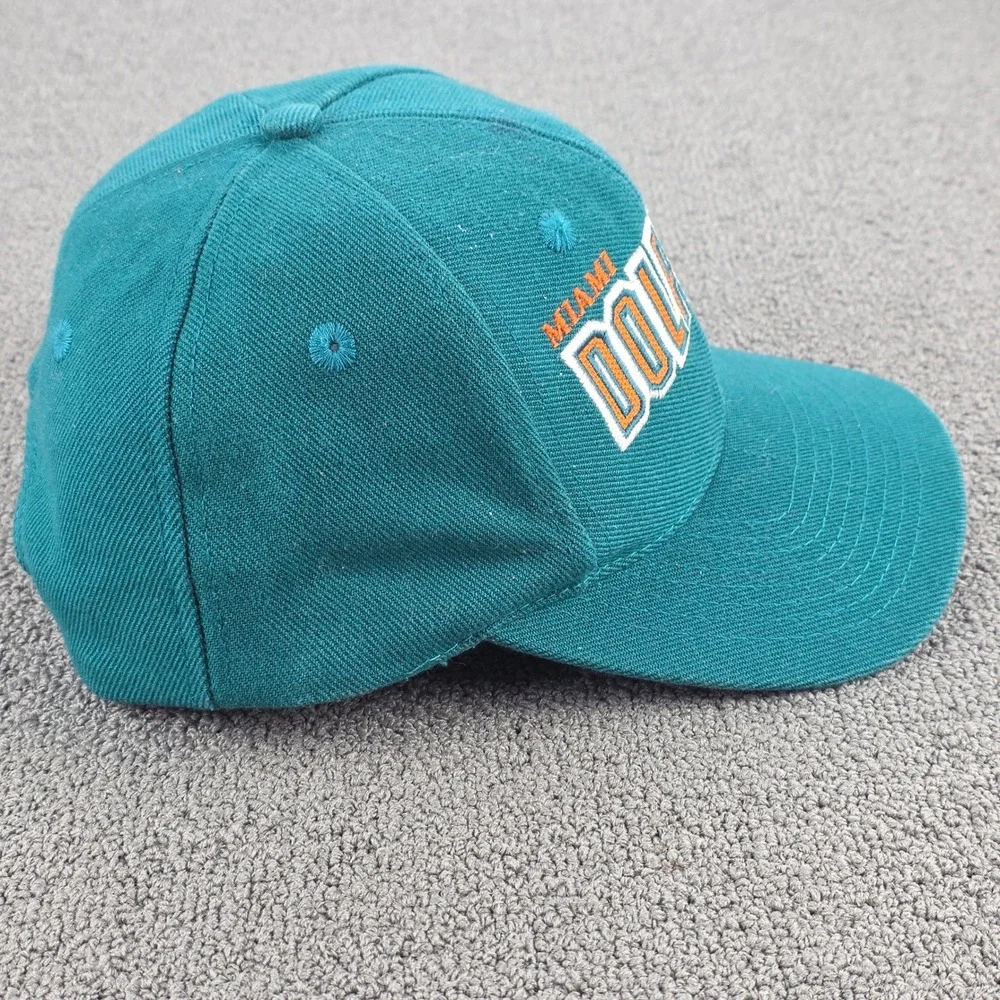 Sports Specialties Miami‎ Dolphins Snapback Hat Mens Teal Vintage 90s NFL OSFA